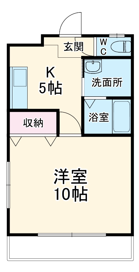 プルメリアの間取り
