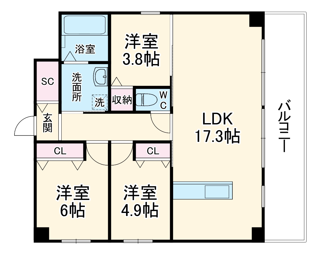 2/30 間取