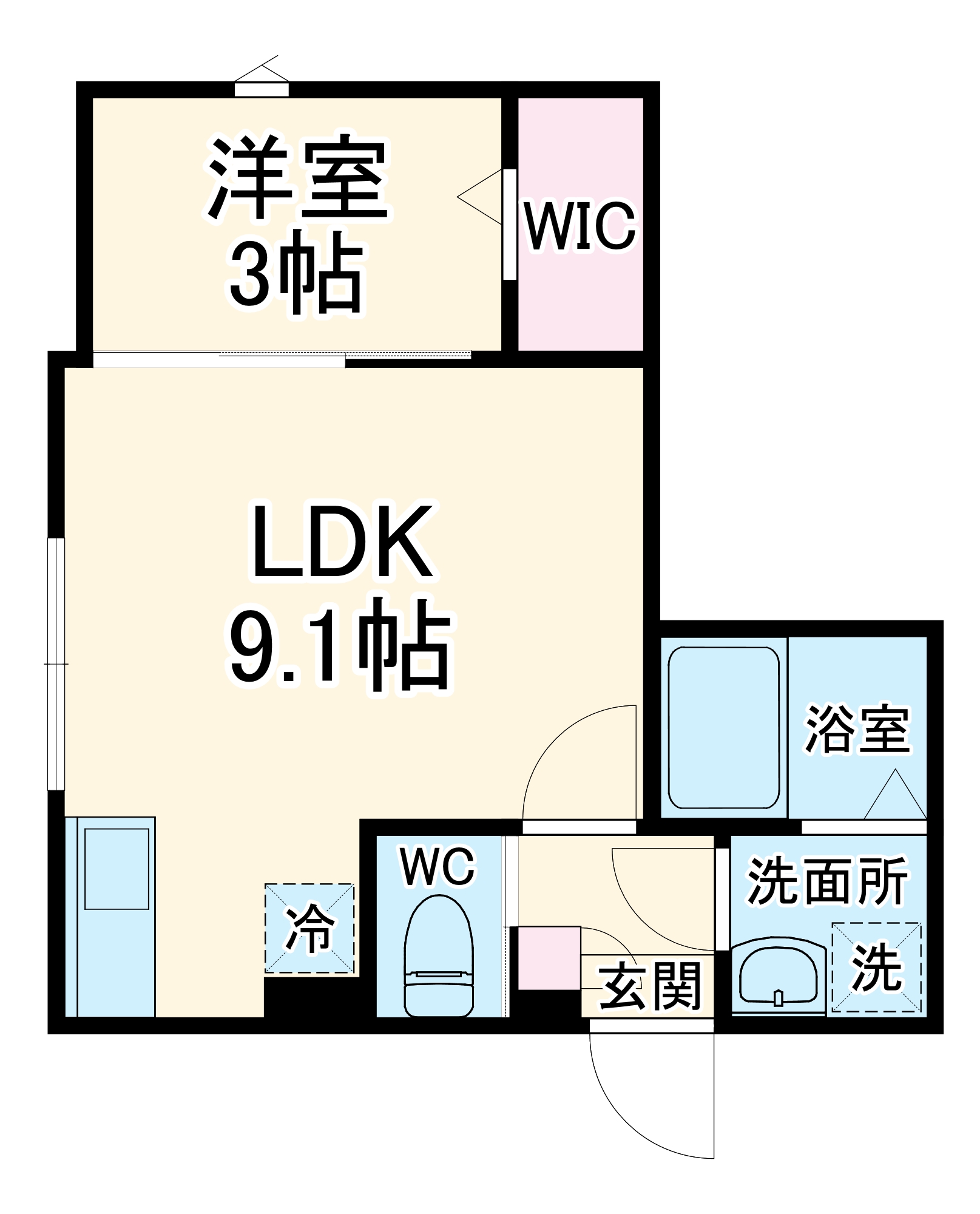 1/11 間取