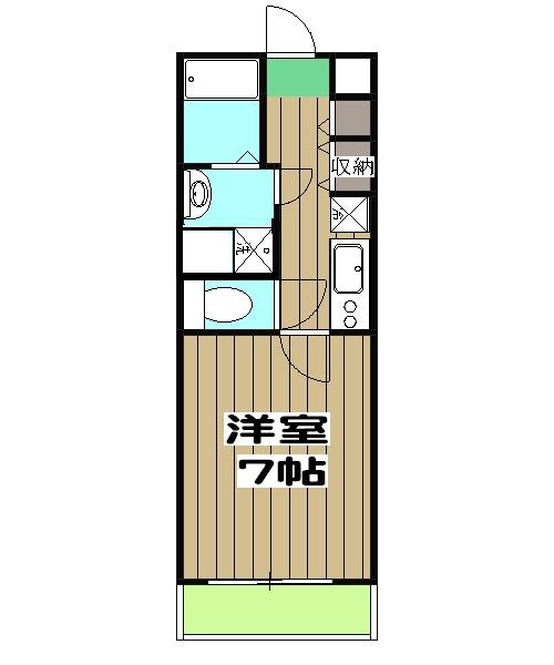 エリーフラッツ嵐山の間取り
