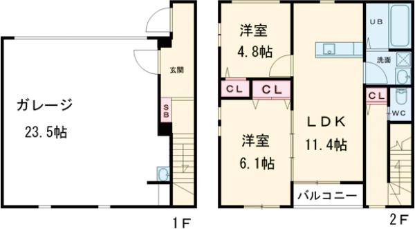 2/24 間取