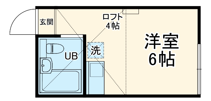 ユナイト山手ルベールの間取り