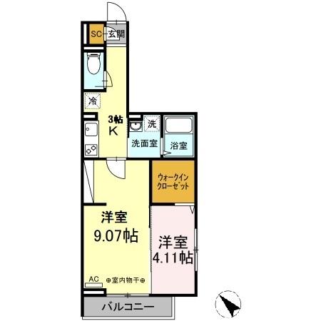 ソフィアⅡの間取り