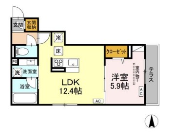 PRECIOUS深大寺東町の間取り