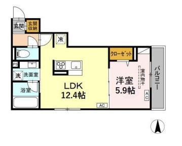 PRECIOUS深大寺東町の間取り