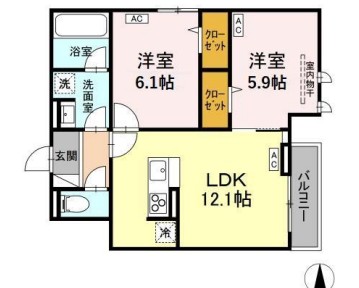 PRECIOUS深大寺東町の間取り