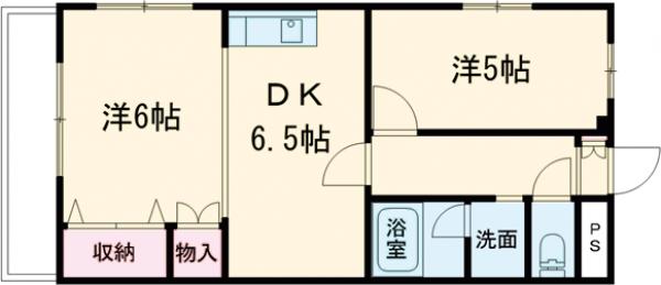 松江クリスタルビルの間取り