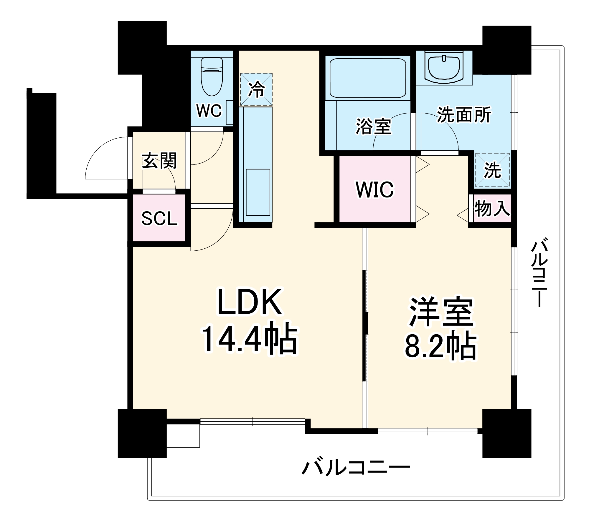 2/8 間取