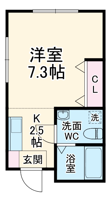 ダイヤモンドヒルズ横浜原宿Ⅰの間取り