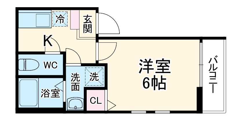 シーバ生田の間取り
