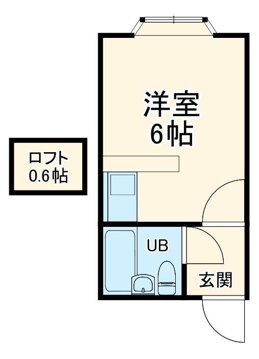 ベルピア京急久里浜第5の間取り