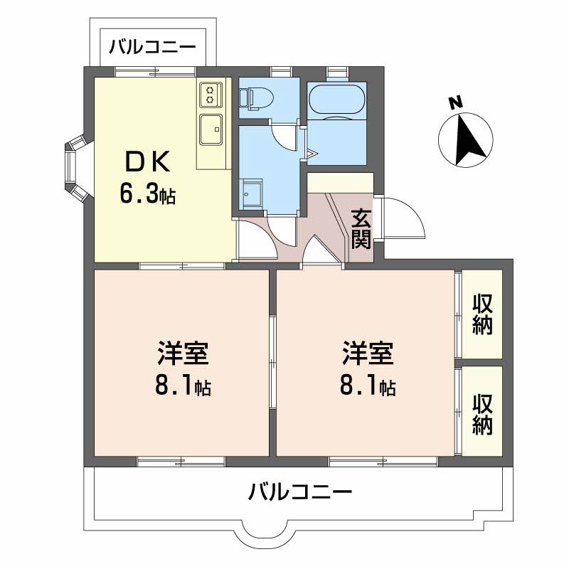2/7 間取