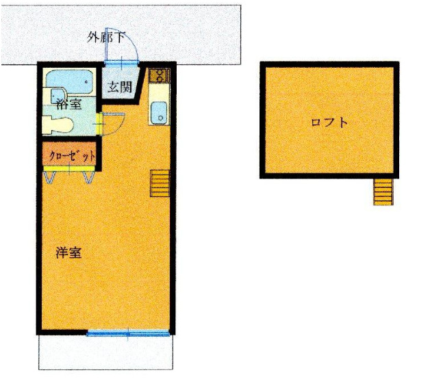 栄マンションの間取り