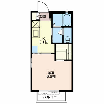 グリーン・コートの間取り