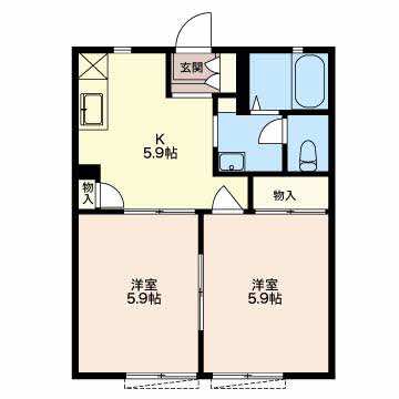 2/3 間取