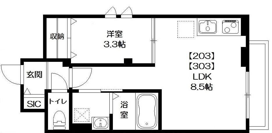 アンバーコートの間取り