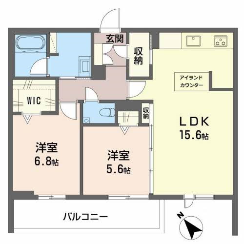 Towai8(トワイエイト)の間取り