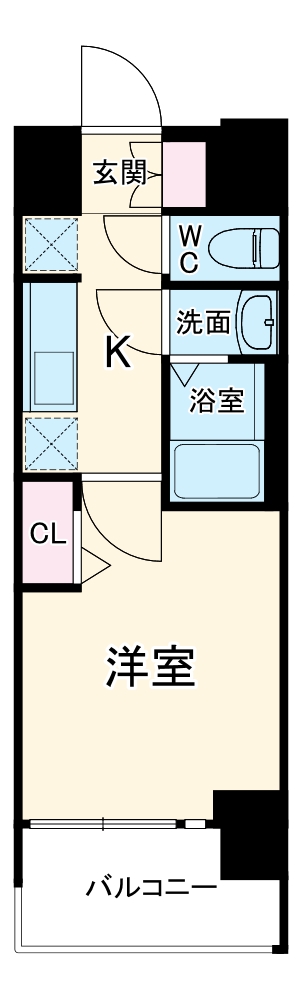 プレサンス千種駅前レイズの間取り