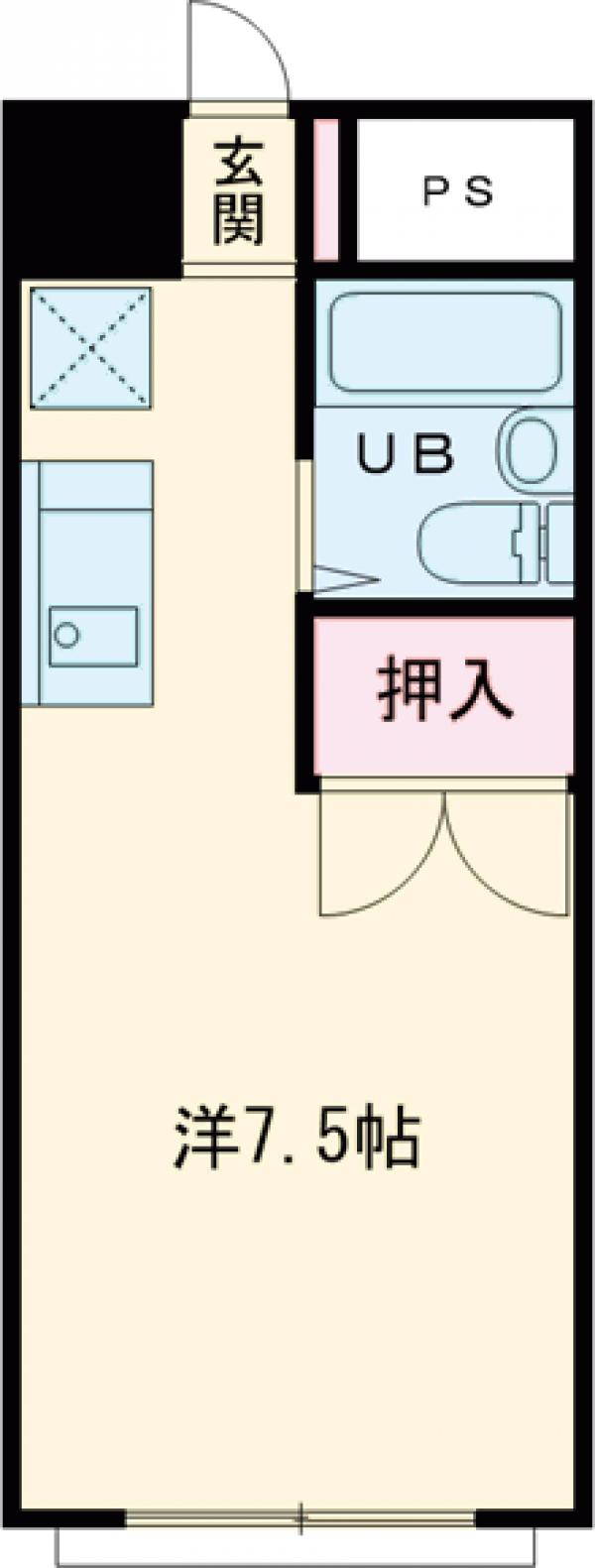 エステートピア高野の間取り