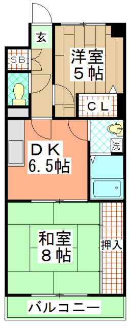 ルミエール沼田の間取り