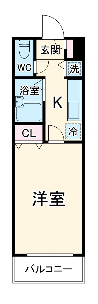フェニックス新横濱イクシールの間取り