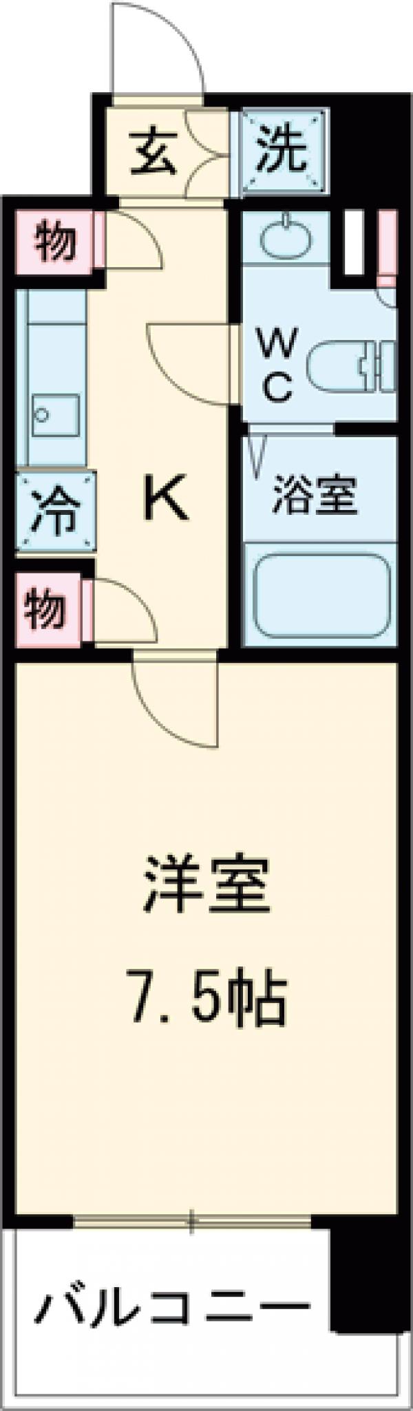 LaSante木場公園の間取り