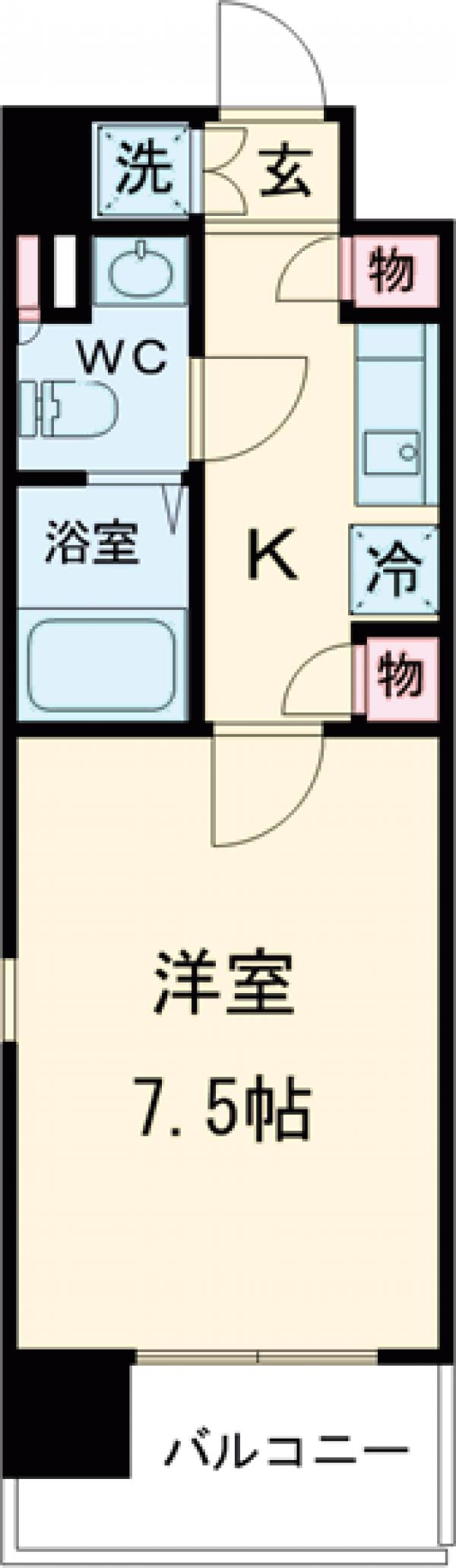 LaSante木場公園の間取り
