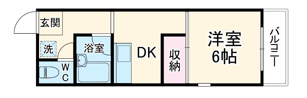 リアライズ蛍池の間取り