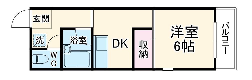 リアライズ蛍池の間取り