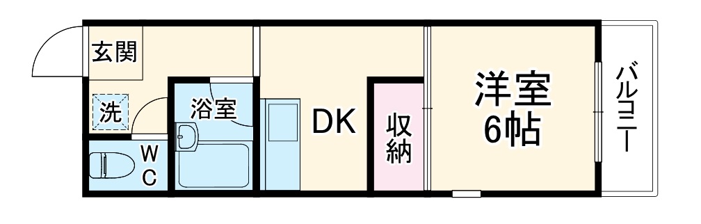 リアライズ蛍池の間取り