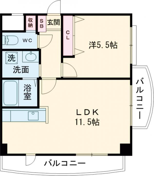 ＫＡＹＡＨ　ＫＡＭＩＮＯＧＥの間取り