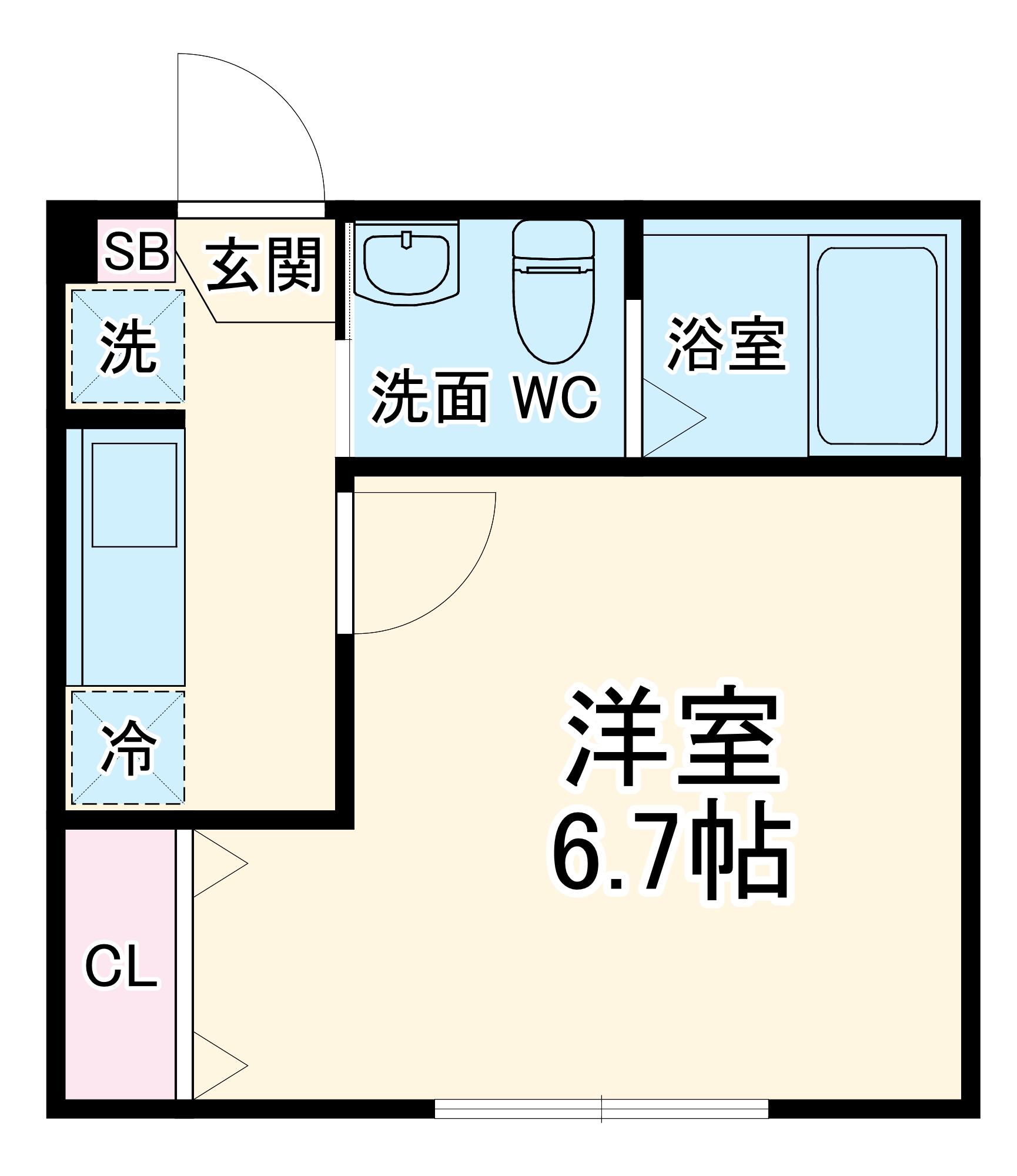 La premi?reの間取り