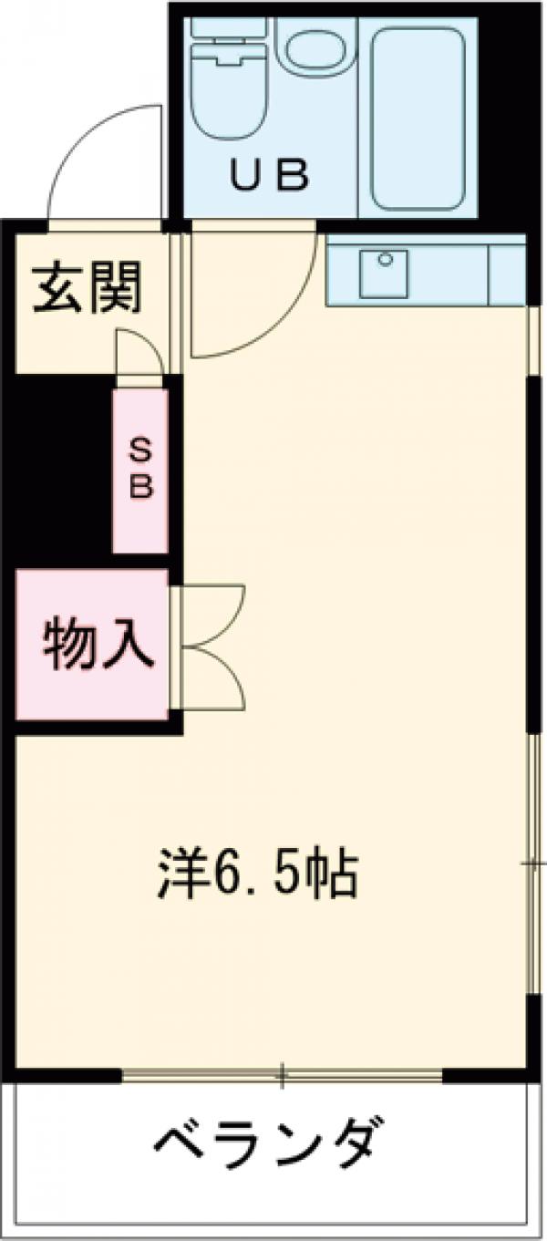 窪田ハイツの間取り