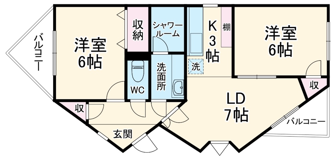 2/24 間取