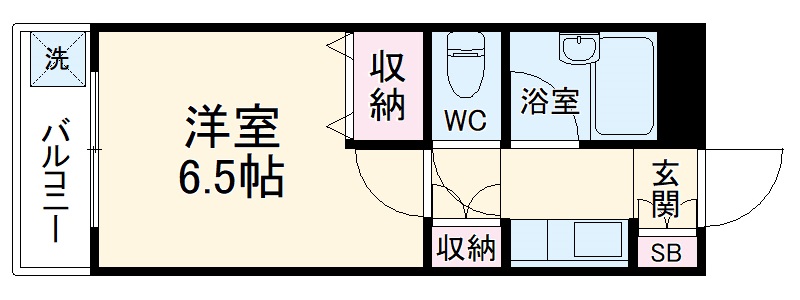 ジュネパレス市川第17の間取り