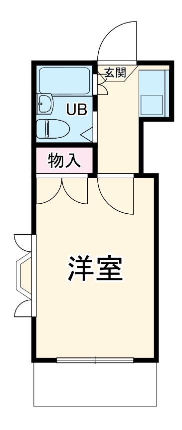 レオパレス陸前の間取り