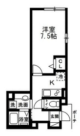 (仮)足立区大谷田AS0519　新築長屋住宅の間取り