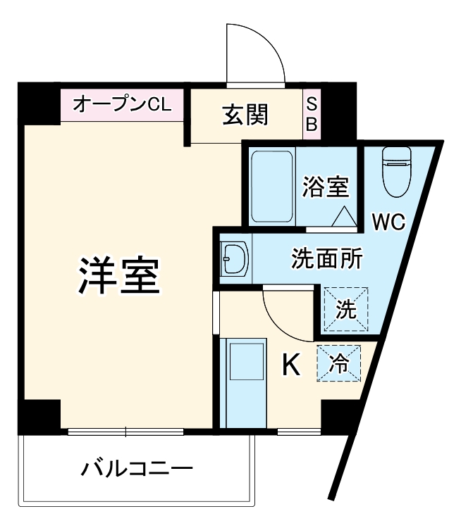 レック日吉マンションの間取り