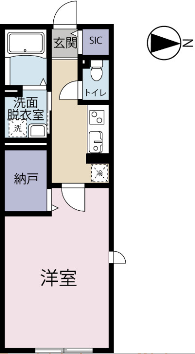 WEST FIELDの間取り
