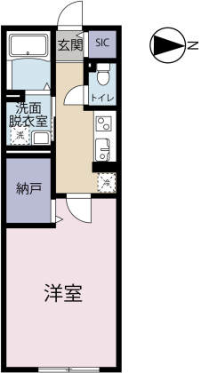ＷＥＳＴ　ＦＩＥＬＤの間取り