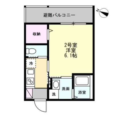 ベイルーム海老名エルデの間取り