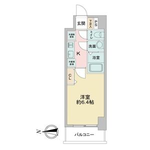 千代田の完工年月(2021年4月)築の賃貸マンションの間取り
