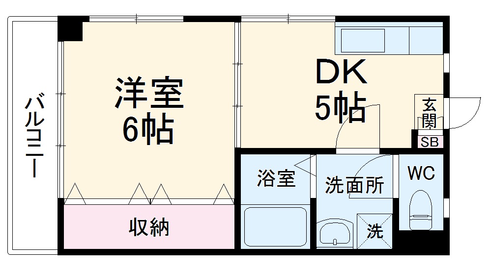 アインブルーメの間取り
