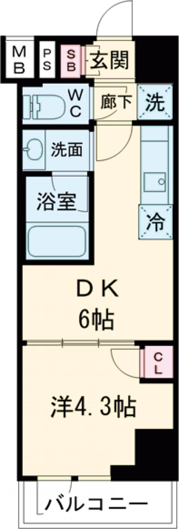 RELUXIA亀戸の間取り