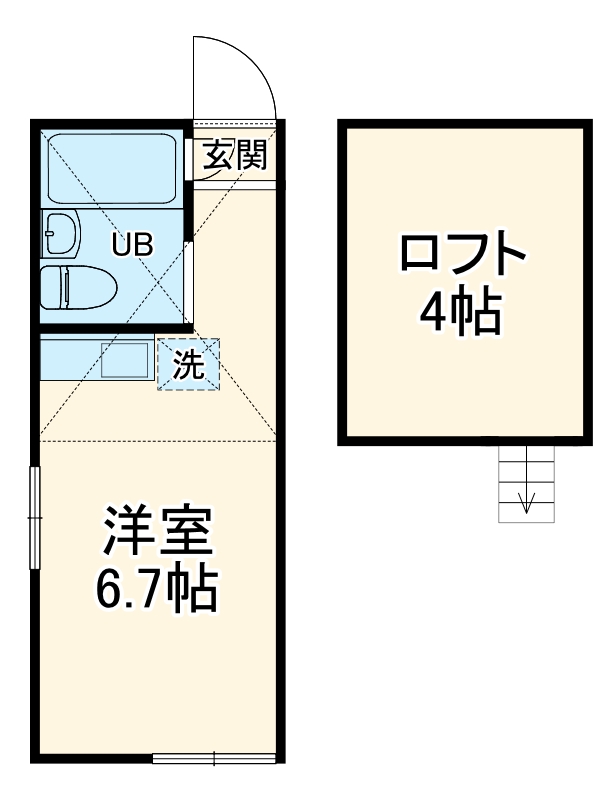 1/2 間取