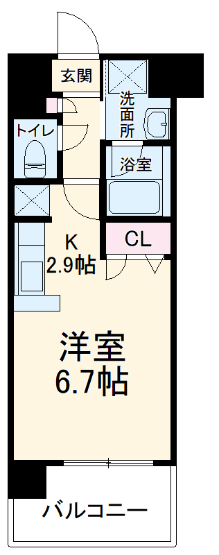 S-FORT八王子南の間取り
