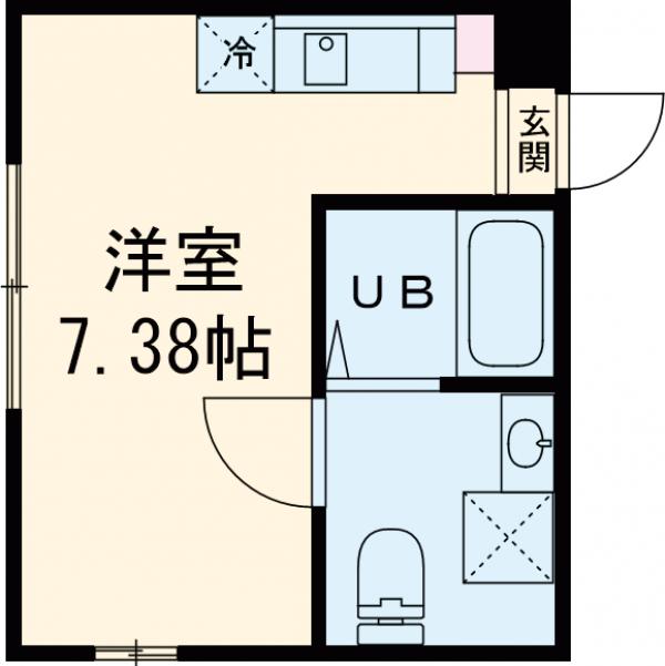 OrgoVita凛A棟の間取り