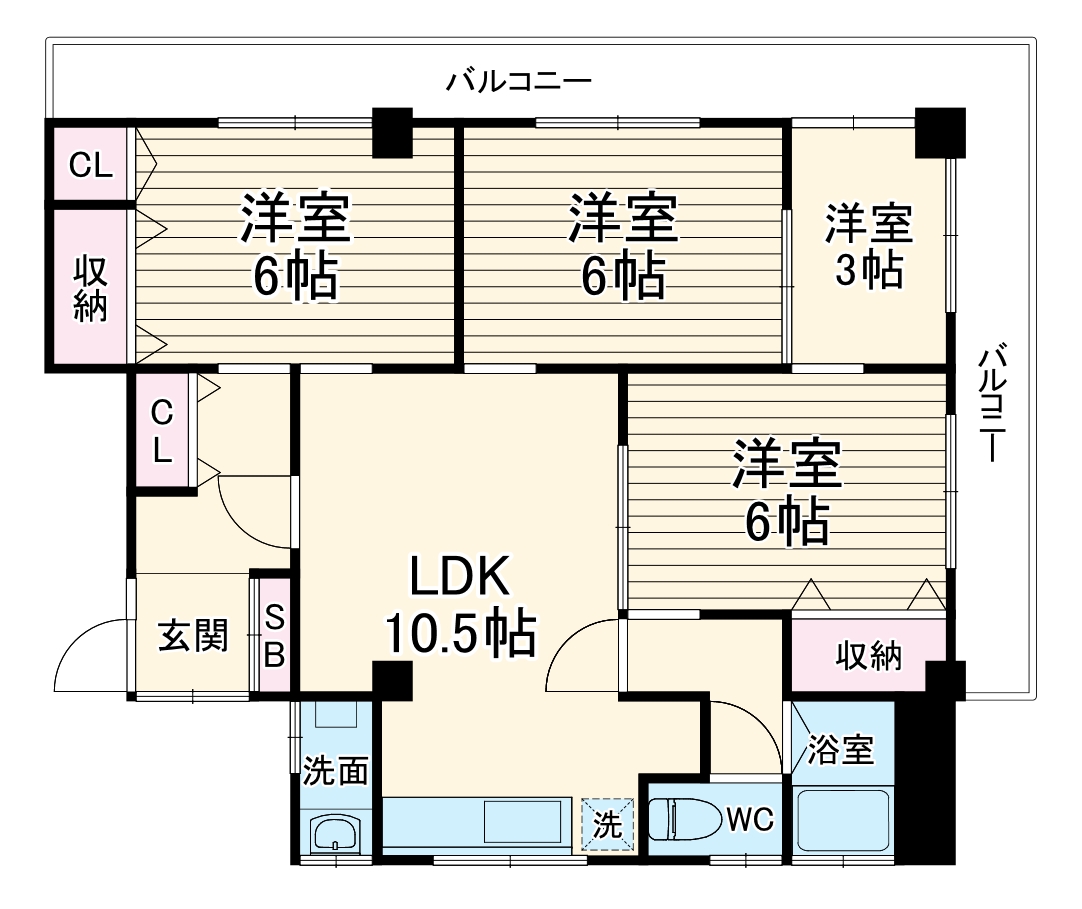 1/1 間取