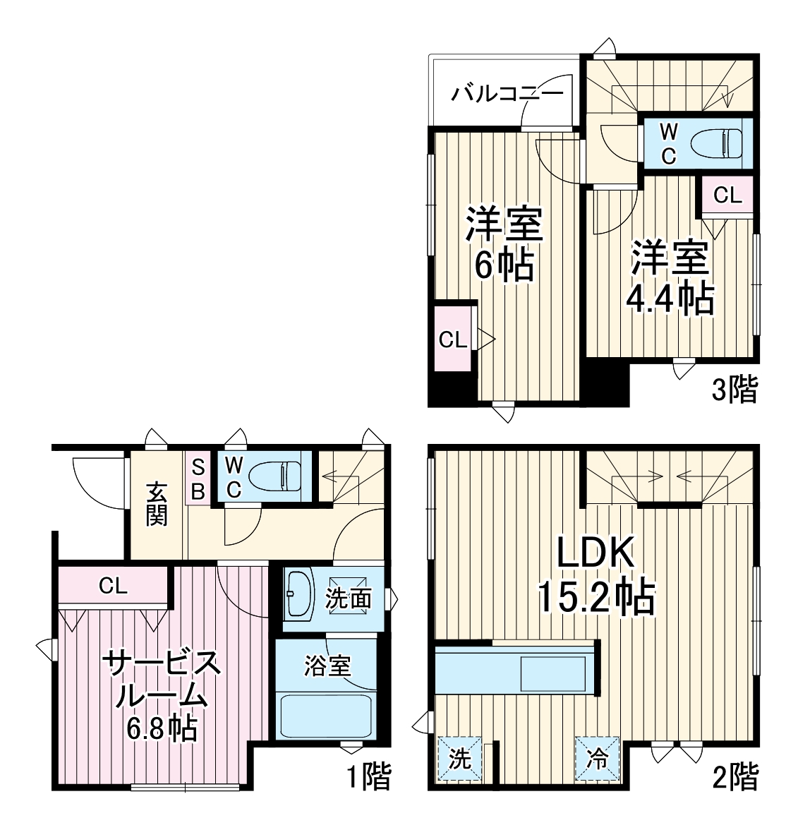 2/14 間取