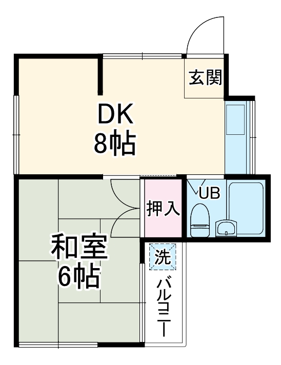 クラリオ川口の間取り